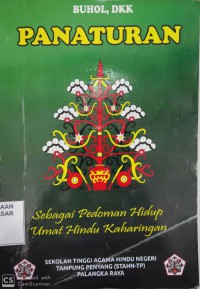 Image of Panaturan : sebagai pedoman hidup umat Hindu Kaharingan